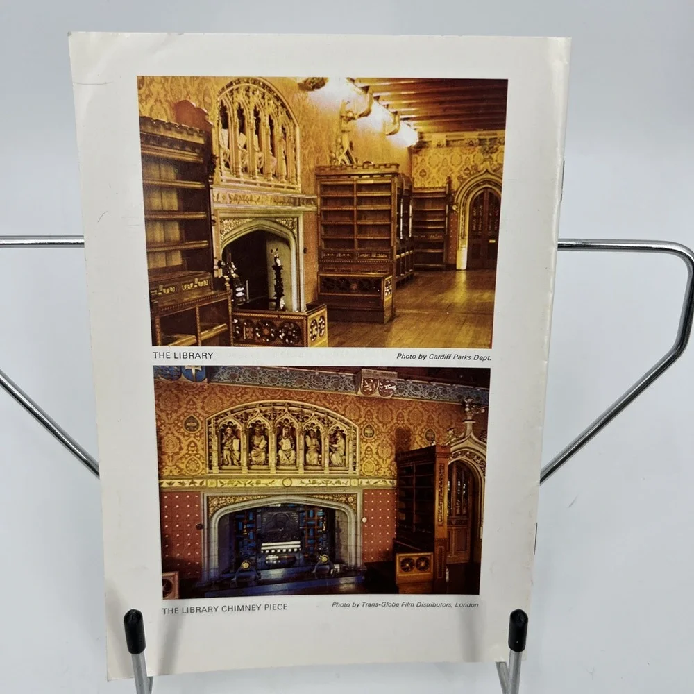 Vintage Cardiff Castle‎ Travel Guide Brochure Illustrated Handbook 1975